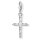 Anh&auml;nger 925 Silber Kreuz Zirkonia