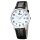 Lotus Armbanduhr schwarze Lederband Quarz