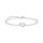 Armschmuck 925 Silber weisse Zirkonia Herz