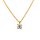 Halsschmuck 18 Karat Gelbgold Brillant 0,25ct
