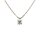 Halsschmuck 18 Karat Weissgold Brillant 0,40ct