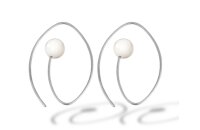 Ohrschmuck Edelstahl weisser Akoyaperle