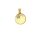 Anh&auml;nger 14 Karat Gelb/Weissgold Zirkonia