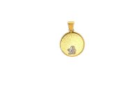 Anh&auml;nger 14 Karat Gelb/Weissgold