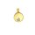 Anh&auml;nger 14 Karat Gelb/Weissgold