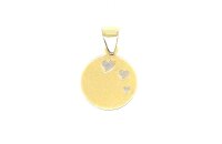 Anh&auml;nger 14 Karat Gelb/Weissgold