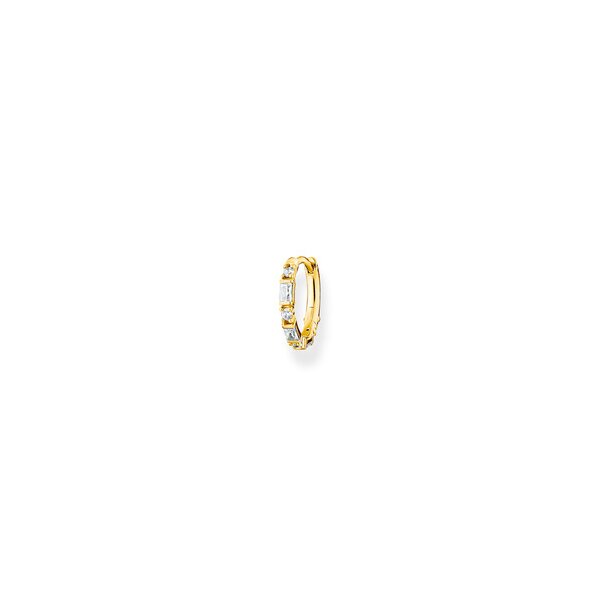Einzelohrschmuck 925 Silber vergoldet