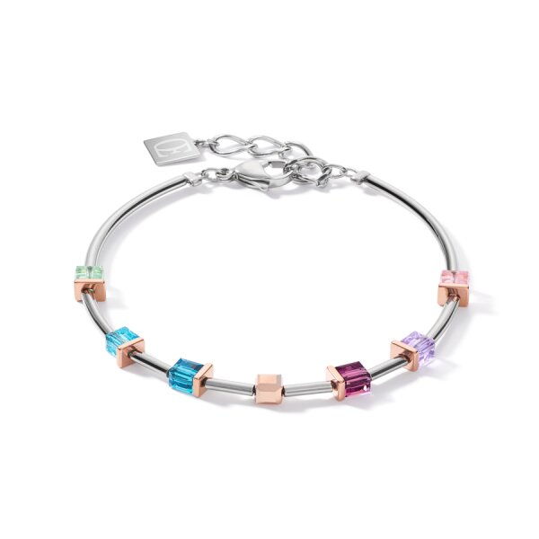 Coeur de Lion Armschmuck GeoCUBE Art Nouveau