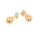 Ohrschmuck 14 Karat Weiss/Gelbgold Brillanten