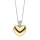 Anh&auml;nger 14 Karat Weiss/Gelbgold Brillanten
