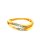 Ring 14 Karat Gelbgold Brillanten 0,033ct