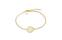 Armschmuck 925 Silber gelb vergoldet  Lebensbaum