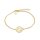 Armschmuck 925 Silber gelb vergoldet  Lebensbaum