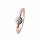 Ring 925 Silber rose vergoldet Zirkonia Zargenfassung