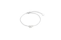 Armschmuck 925 Silber rhodiniert Zirkonia Herz