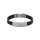 Armschmuck Edelstahl/Leder 21cm
