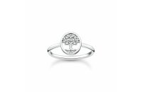 Ring 925 Silber Tree of Love mit weissen Zirkonia