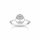Ring 925 Silber Tree of Love mit weissen Zirkonia