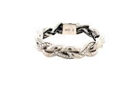 Ring 14 Karat Weissgold Brillant 0,045ct