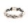 Ring 14 Karat Weissgold Brillant 0,045ct