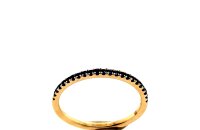 Ring 14 Karat Gelbgold Saphire