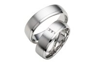 Ring 925 Silber 3 Brillanten 0,015ct