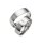 Ring 925 Silber 3 Brillanten 0,015ct