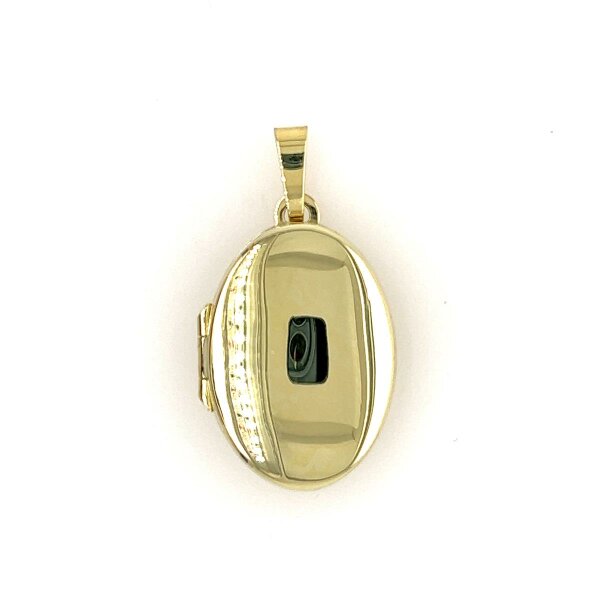 Anh&auml;nger 14 Karat Gelbgold Medaillon