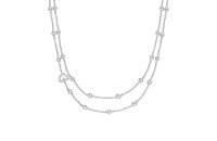 Halsschmuck 925 Silber Zirkonia