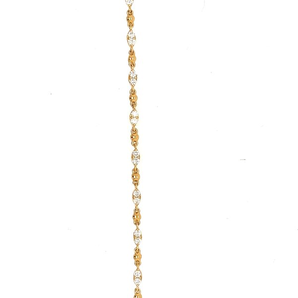 Armschmuck 18 Karat Gelbgold Brillanten 0,50,ct