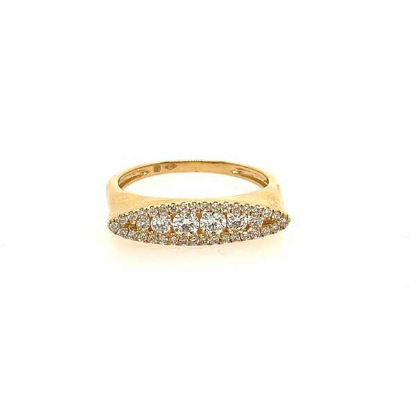 Ring 18 Karat Gelbgold Brillanten 0,49ct