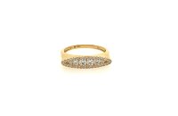 Ring 18 Karat Gelbgold Brillanten 0,49ct