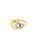 Ring 18 Karat Gelb-/Weissgold Brillanten 0,13ct