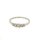 Ring 18 Karat Weissgold 5 Brillanten 0,25ct G si