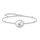 Armschmuck 925 Silber Welle mit weissen Zirkonia