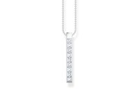 Halsschmuck 925 Silber weisse Steine