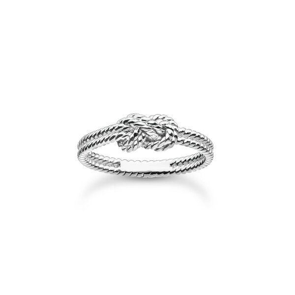 Ring 925 Silber Seil  mit Knoten