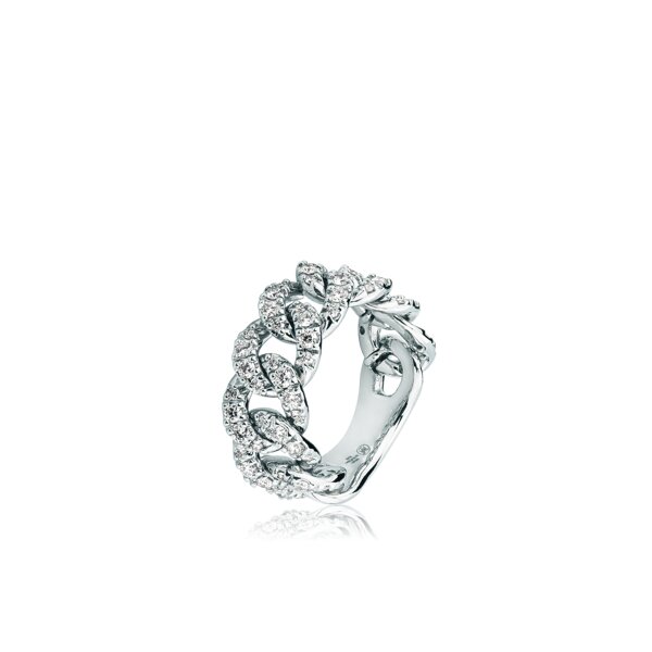 Ring 18 Karat Weissgold Brillanten 0,89ct