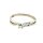 Ring 18 Karat Weissgold Brillant 0,04ct