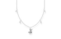 Halsschmuck 925 Silber Polarfuchs