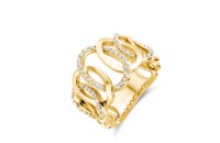 Ring 18 Karat Gelbgold Brillanten 0,59ct G si