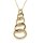 Halsschmuck 18 Karat Gelbgold Brillanten 0,67ct G si
