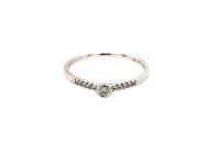Ring 18 Karat Weissgold Brillanten 0,06ct G si