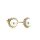 Ohrschmuck 14 Karat Gelbgold Brillanten 0,18ct si und S&uuml;&szlig;wasserperle