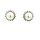 Ohrschmuck 14 Karat Gelbgold Brillanten 0,18ct si und S&uuml;&szlig;wasserperle