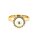 Ring 14 Karat Gelbgold Brillanten 0,20ct und S&uuml;&szlig;wasserperle
