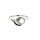 Ring 14 Karat Weissgold Brillant 0,06ct si