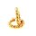 Ohrschmuck 14 Karat Gelbgold Kreolen