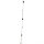 Armschmuck 14 Karat Weissgold bunte Quarze