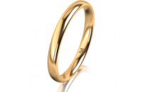 Ring 18 Karat Gelbgold 2.5 mm poliert